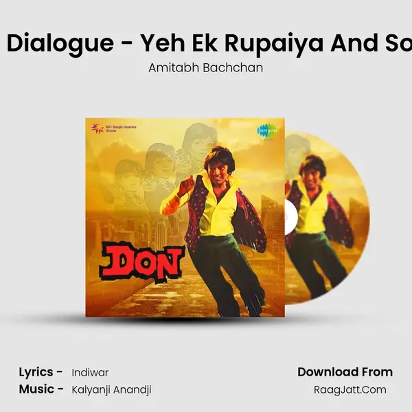 Don Dialogue - Yeh Ek Rupaiya And Songs MP3 Song by Amitabh Bachchan Cover