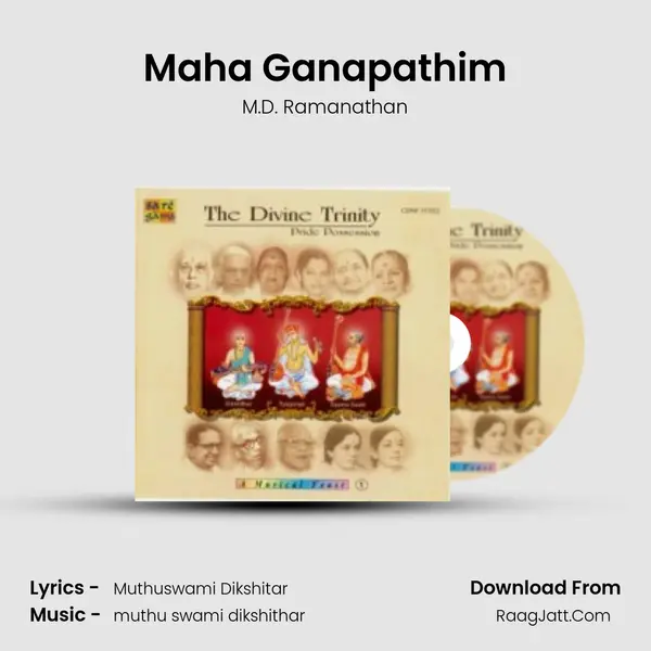 Maha Ganapathim MP3 Song by M.D. Ramanathan Cover