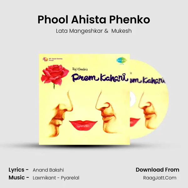Phool Ahista Phenko MP3 Song by Lata Mangeshkar Cover