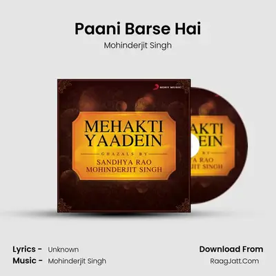 Paani Barse Hai MP3 Song by Mohinderjit Singh Cover