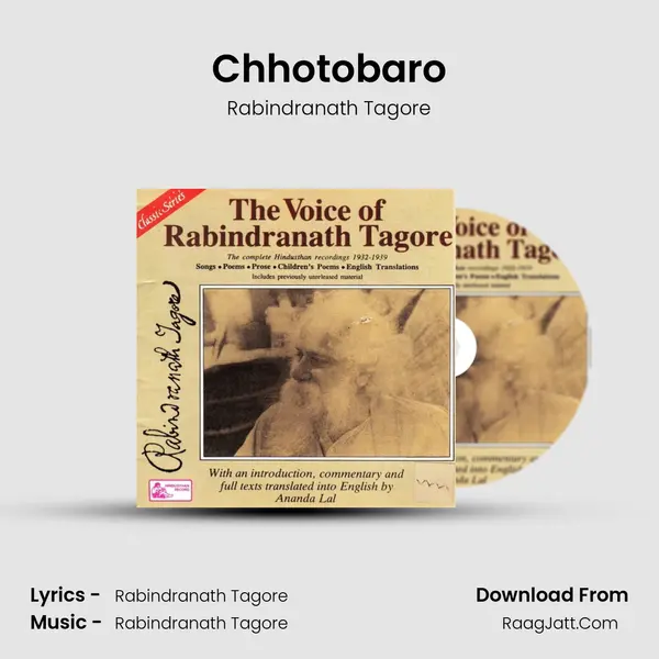 Chhotobaro MP3 Song by Rabindranath Tagore Cover