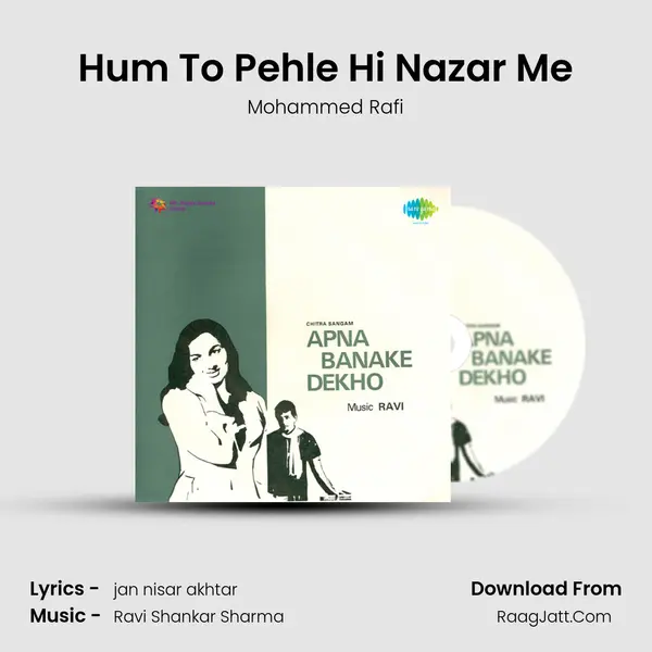 Hum To Pehle Hi Nazar Me MP3 Song by Mohammed Rafi Cover