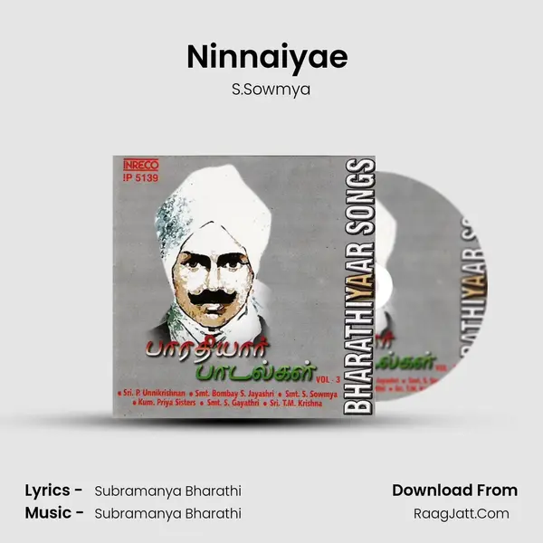 Ninnaiyae (Sowmya) MP3 Song by S.Sowmya Cover