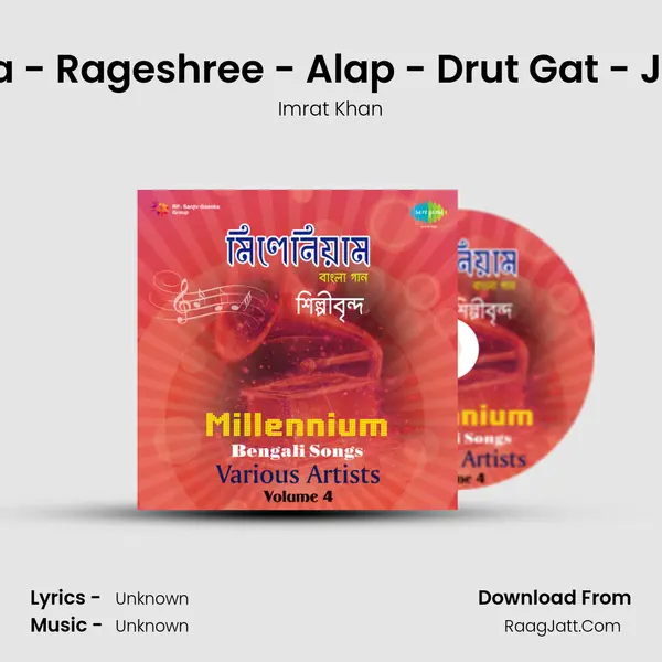 Raga - Rageshree - Alap - Drut Gat - Jhala MP3 Song by Imrat Khan Cover