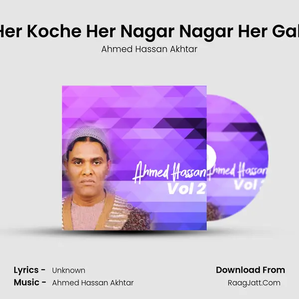 Her Koche Her Nagar Nagar Her Gali MP3 Song by Ahmed Hassan Akhtar Cover