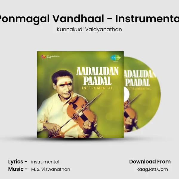 Ponmagal Vandhaal - Instrumental MP3 Song by Kunnakudi Vaidyanathan Cover