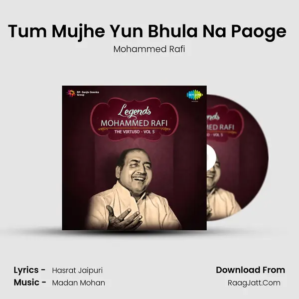 Tum Mujhe Yun Bhula Na Paoge (Male) Cover