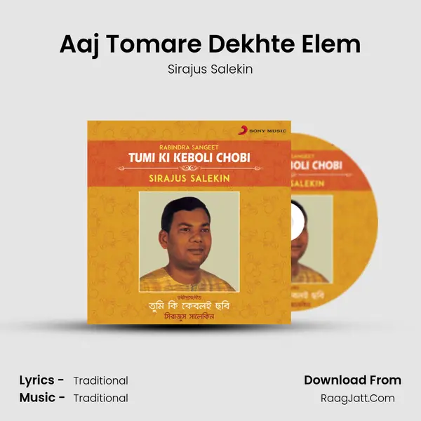 Aaj Tomare Dekhte Elem MP3 Song by Sirajus Salekin Cover