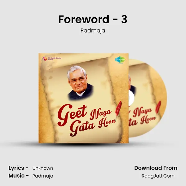 Foreword - 3 MP3 Song by Padmaja Cover
