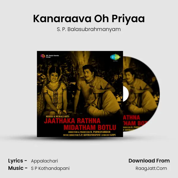 Kanaraava Oh Priyaa MP3 Song by S. P. Balasubrahmanyam Cover