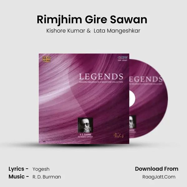 Rimjhim Gire Sawan (Male) MP3 Song by Kishore Kumar Cover