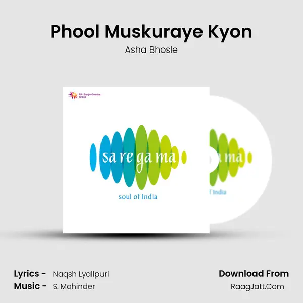 Phool Muskuraye Kyon MP3 Song by Asha Bhosle Cover