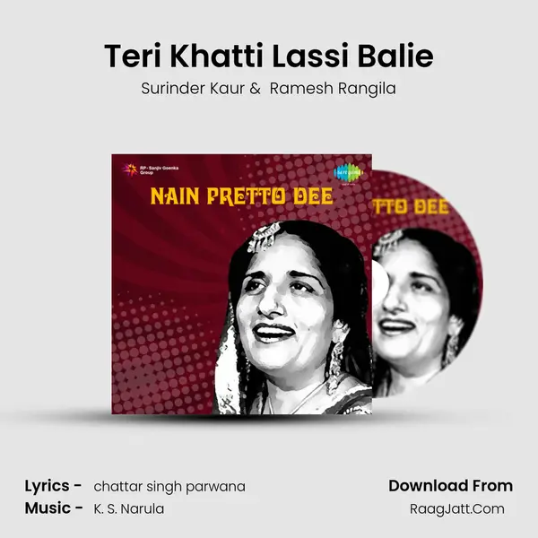 Teri Khatti Lassi Balie mp3 song