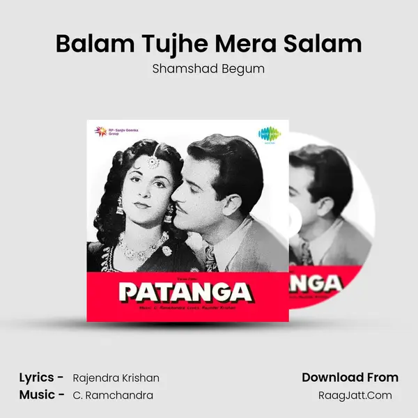 Balam Tujhe Mera Salam MP3 Song by Shamshad Begum Cover