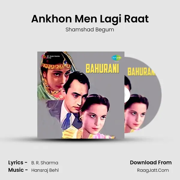 Ankhon Men Lagi Raat MP3 Song by Shamshad Begum Cover