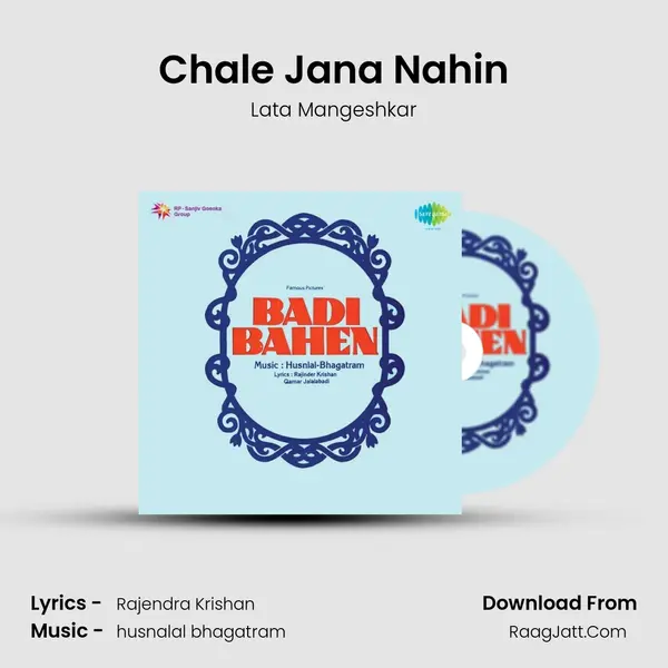 Chale Jana Nahin MP3 Song by Lata Mangeshkar Cover