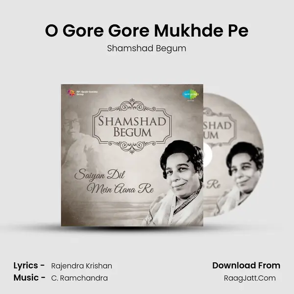O Gore Gore Mukhde Pe MP3 Song by Shamshad Begum Cover