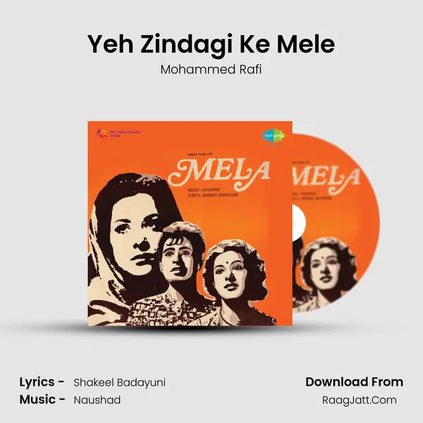 Yeh Zindagi Ke Mele MP3 Song by Mohammed Rafi Cover