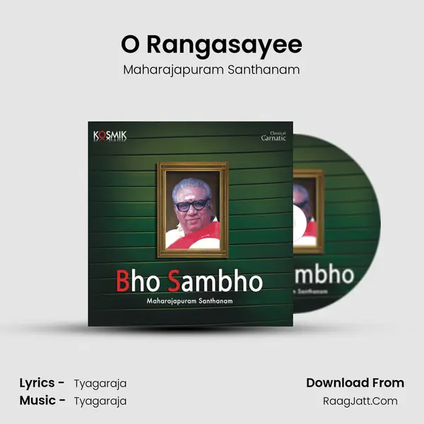 O Rangasayee MP3 Song by Maharajapuram Santhanam Cover