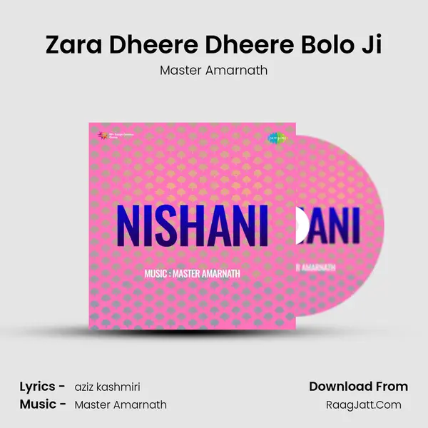 Zara Dheere Dheere Bolo Ji MP3 Song by Master Amarnath Cover