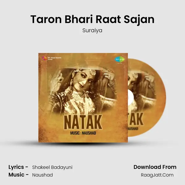 Taron Bhari Raat Sajan MP3 Song by Suraiya Cover