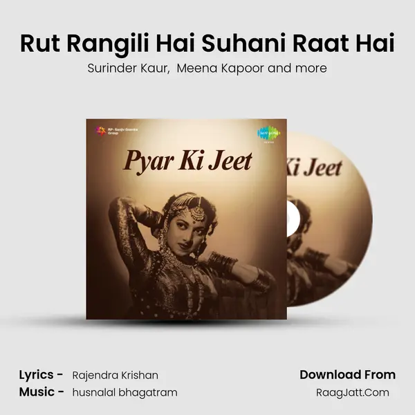 Rut Rangili Hai Suhani Raat Hai MP3 Song by Surinder Kaur Cover