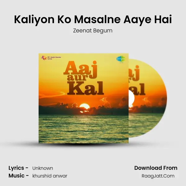 Kaliyon Ko Masalne Aaye Hai MP3 Song by Zeenat Begum Cover