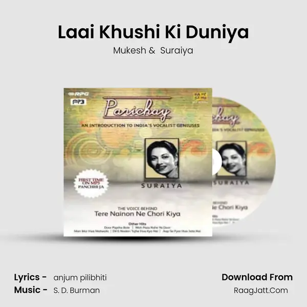 Laai Khushi Ki Duniya MP3 Song by Mukesh Cover