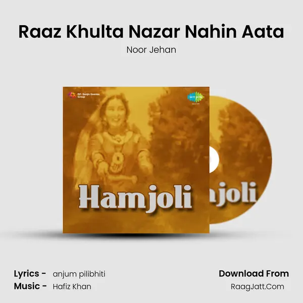 Raaz Khulta Nazar Nahin Aata MP3 Song by Noor Jehan Cover
