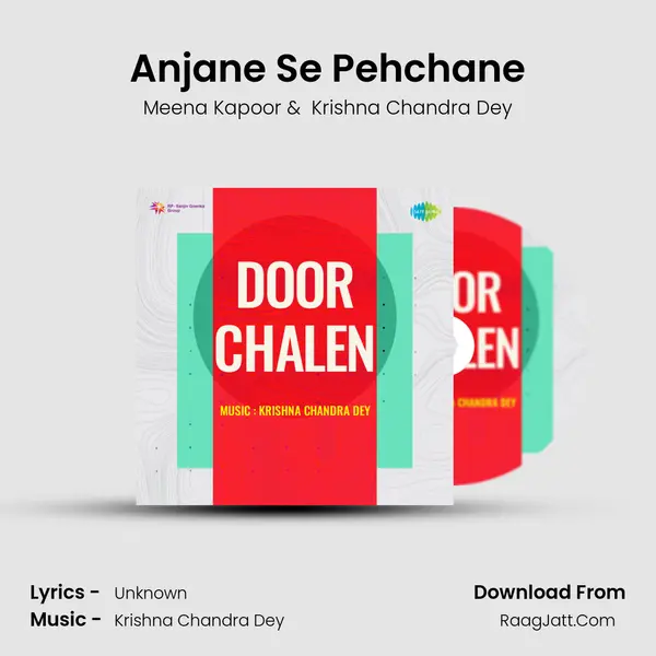 Anjane Se Pehchane MP3 Song by Meena Kapoor Cover