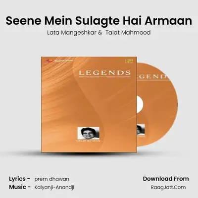 Seene Mein Sulagte Hai Armaan MP3 Song by Lata Mangeshkar Cover
