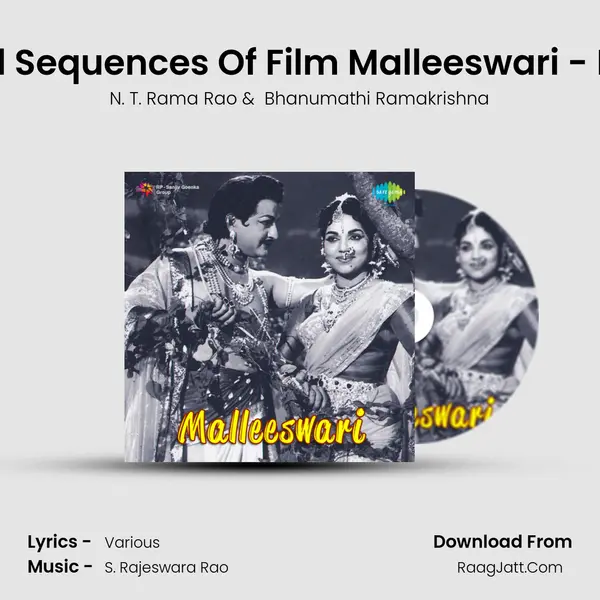 Songs And Sequences Of Film Malleeswari - Medley - 2 MP3 Song by N. T. Rama Rao Cover