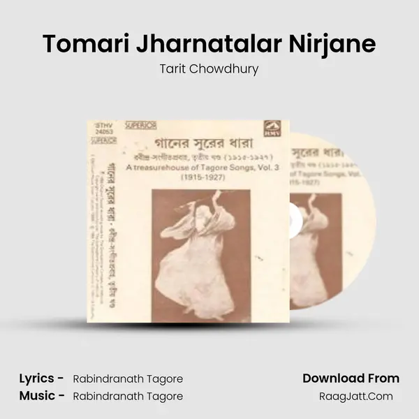 Tomari Jharnatalar Nirjane MP3 Song by Tarit Chowdhury Cover