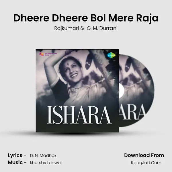 Dheere Dheere Bol Mere Raja MP3 Song by Rajkumari Cover