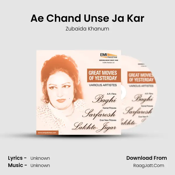 Ae Chand Unse Ja Kar MP3 Song by Zubaida Khanum Cover