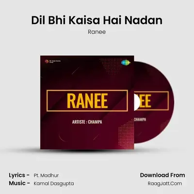 Dil Bhi Kaisa Hai Nadan MP3 Song by Ranee Cover