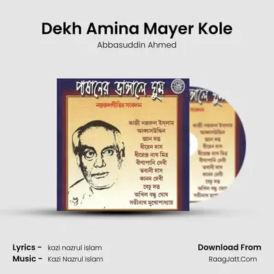 Dekh Amina Mayer Kole MP3 Song by Abbasuddin Ahmed Cover