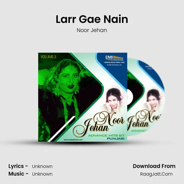 Larr Gae Nain MP3 Song by Noor Jehan Cover