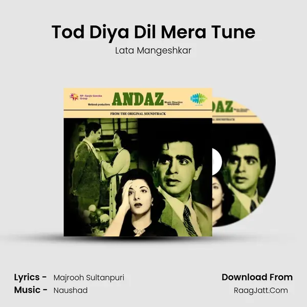 Tod Diya Dil Mera Tune MP3 Song by Lata Mangeshkar Cover