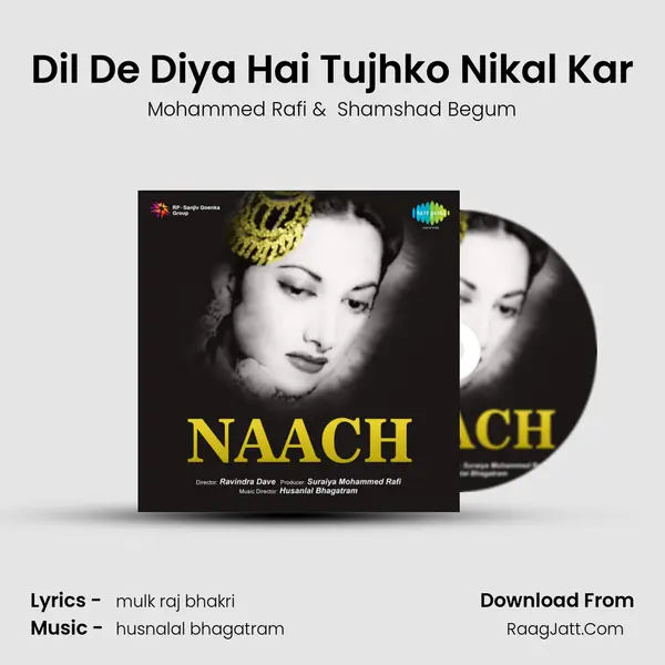 Dil De Diya Hai Tujhko Nikal Kar MP3 Song by Mohammed Rafi Cover
