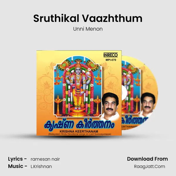 Sruthikal Vaazhthum MP3 Song by Unni Menon Cover