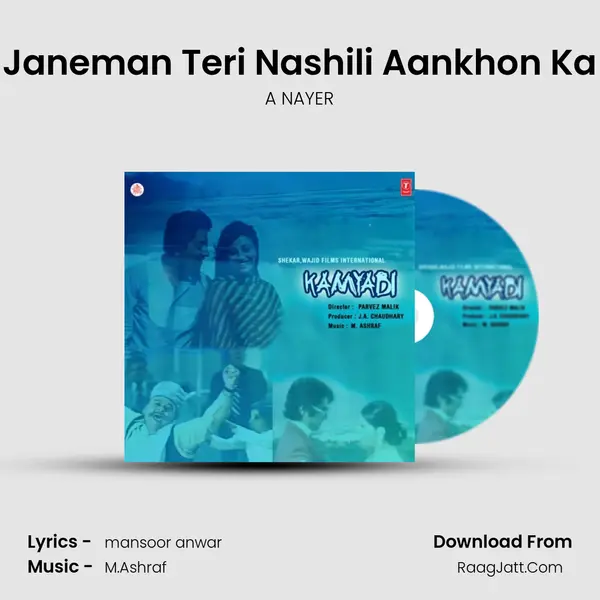 Janeman Teri Nashili Aankhon Ka MP3 Song by A NAYER Cover