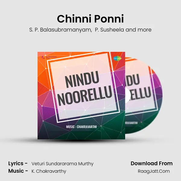 Chinni Ponni MP3 Song by S. P. Balasubramanyam Cover