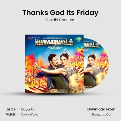Thanks God Its Friday MP3 Song by Sunidhi Chauhan Cover