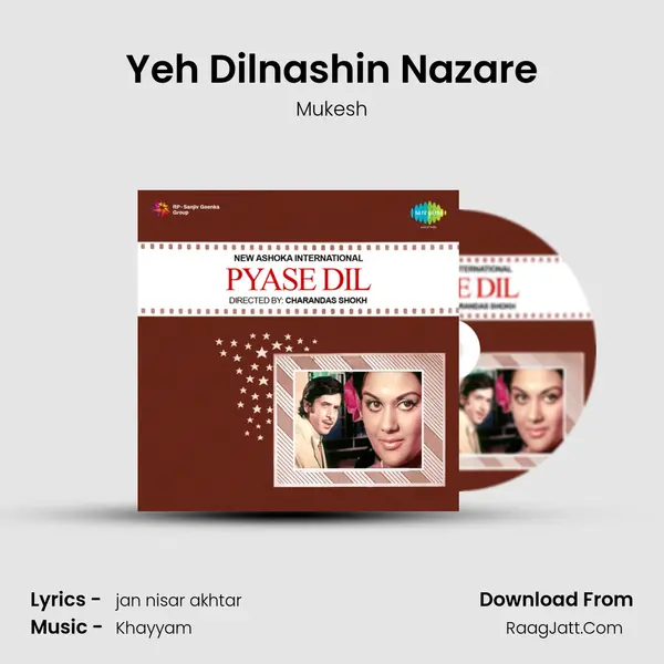 Yeh Dilnashin Nazare MP3 Song by Mukesh Cover