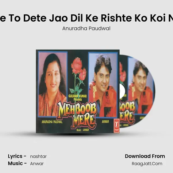 Jaate Jaate Mujhe To Dete Jao Dil Ke Rishte Ko Koi Naam To Dete Jao MP3 Song by Anuradha Paudwal Cover
