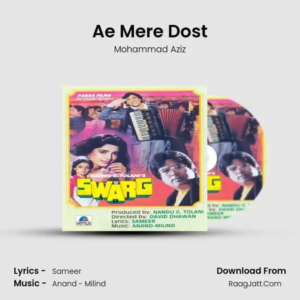 Ae Mere Dost MP3 Song by Mohammad Aziz Cover