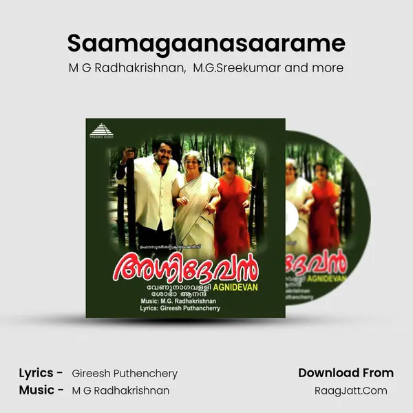 Saamagaanasaarame MP3 Song by M G Radhakrishnan Cover