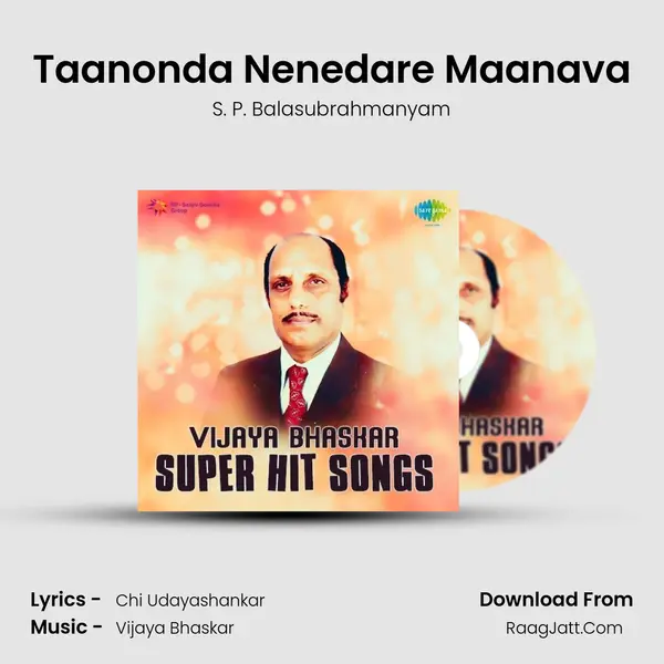 Taanonda Nenedare Maanava Cover
