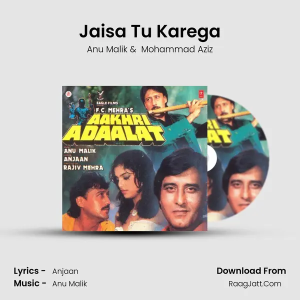 Jaisa Tu Karega MP3 Song by Anu Malik Cover